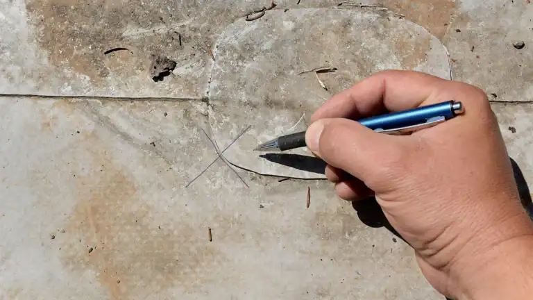 Roofing contractor inspecting single-ply roof