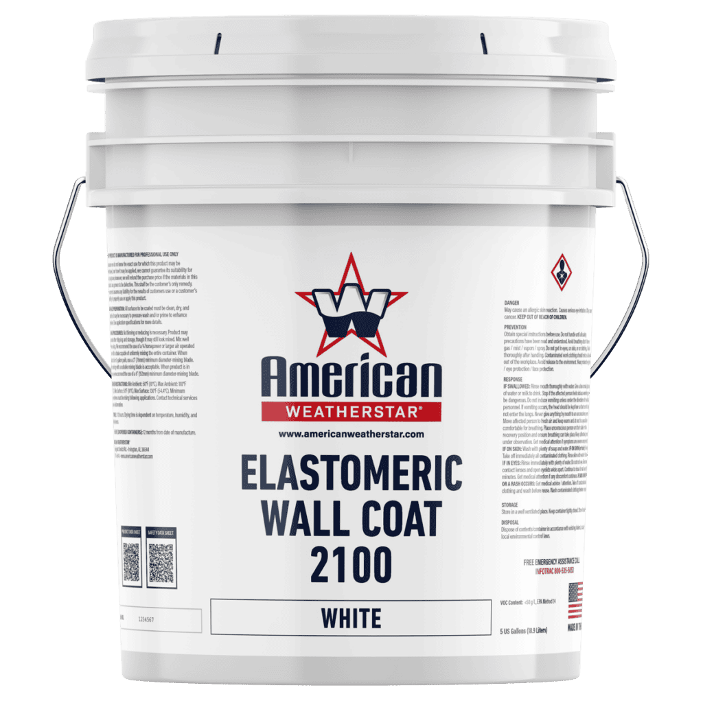 Elastomeric Wall Coat 2100 5 gallon bucket