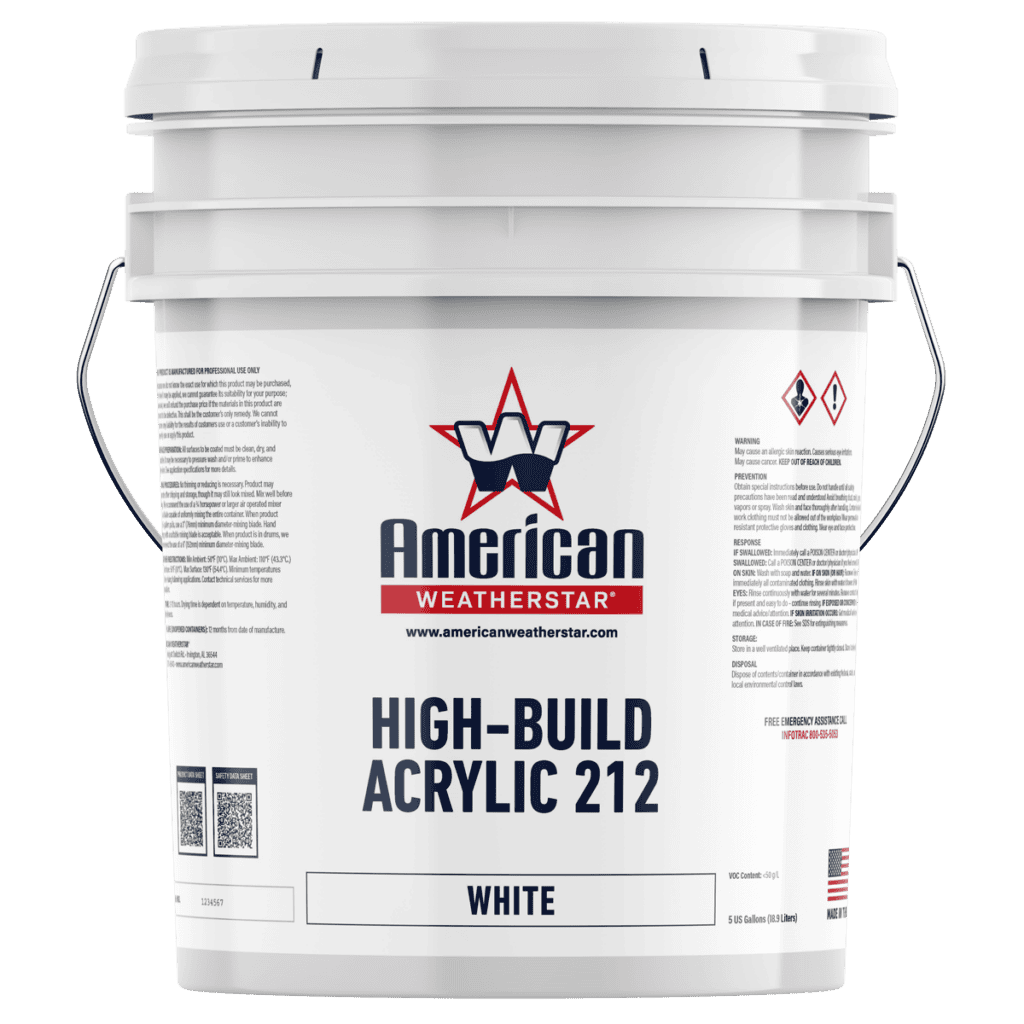 High-Build Acrylic 212 5 gallon bucket