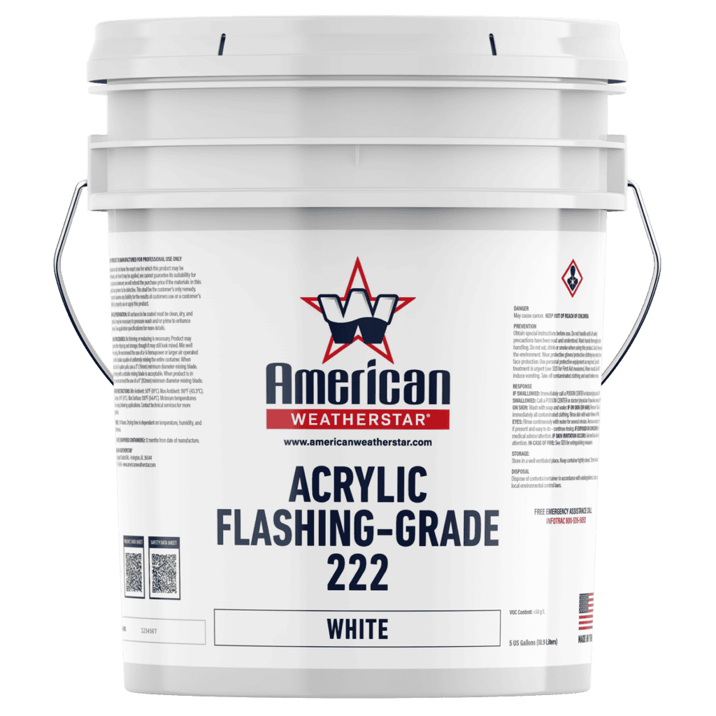Acrylic Flashing-Grade 222 5 gallon bucket
