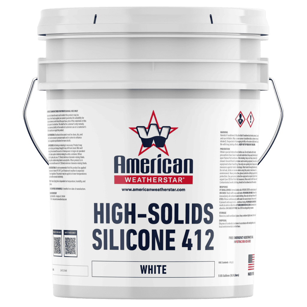 High-Solids Silicone 412 5 gallon bucket