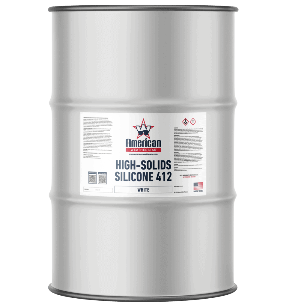 High-Solids Silicone 412 55 gallon drum