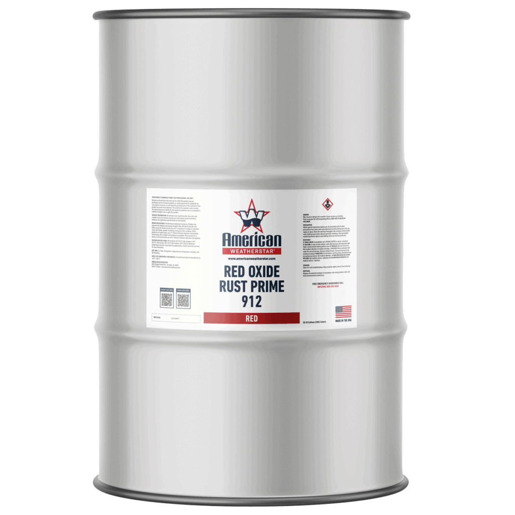 Red Oxide Rust Prime 912 55 gallon drum