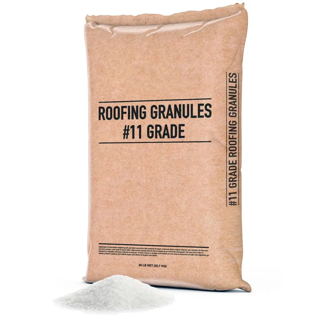 Bag with #11 roofing granules