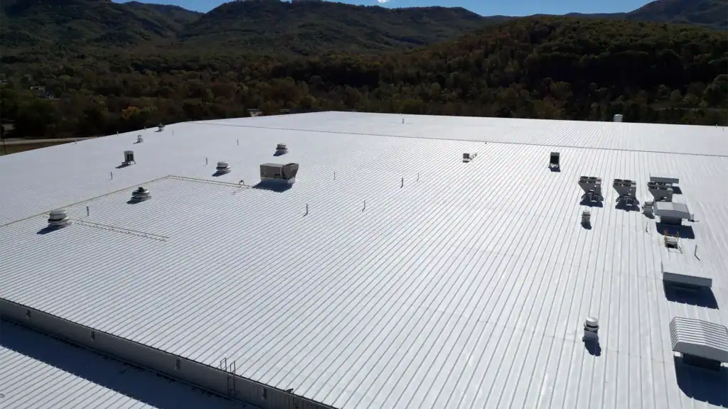 Metal roof restoration system